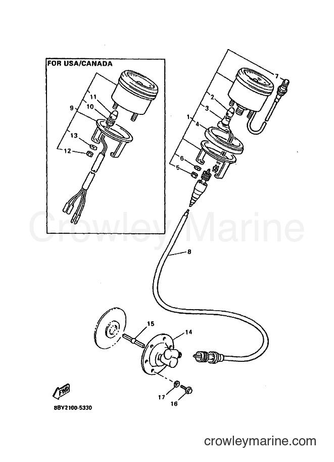 Yamaha Motors ET410TR (8BY2) [020] - METER
