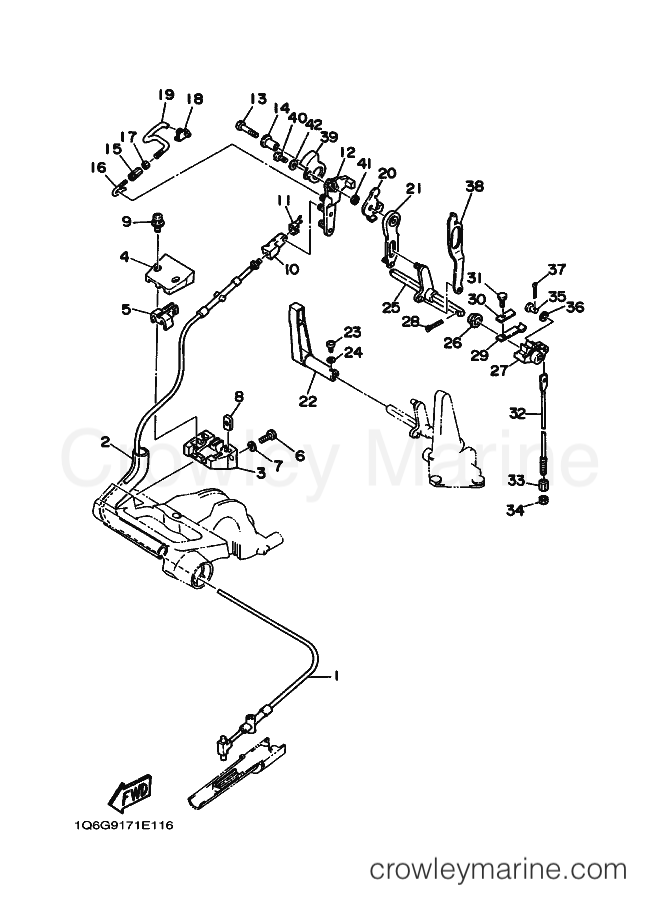 Yamaha Motors F9.9B (6G90) [010] - CONTROL
