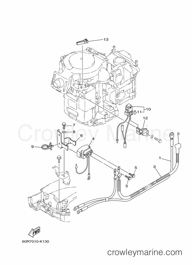 Yamaha Motors F8CWHL (60R9) [140] - ELECTRICAL 2