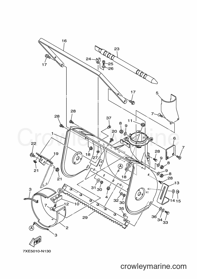 2016 Snowblower YS1070T - YS1070T (7XE5) [010] - AUGA CASE