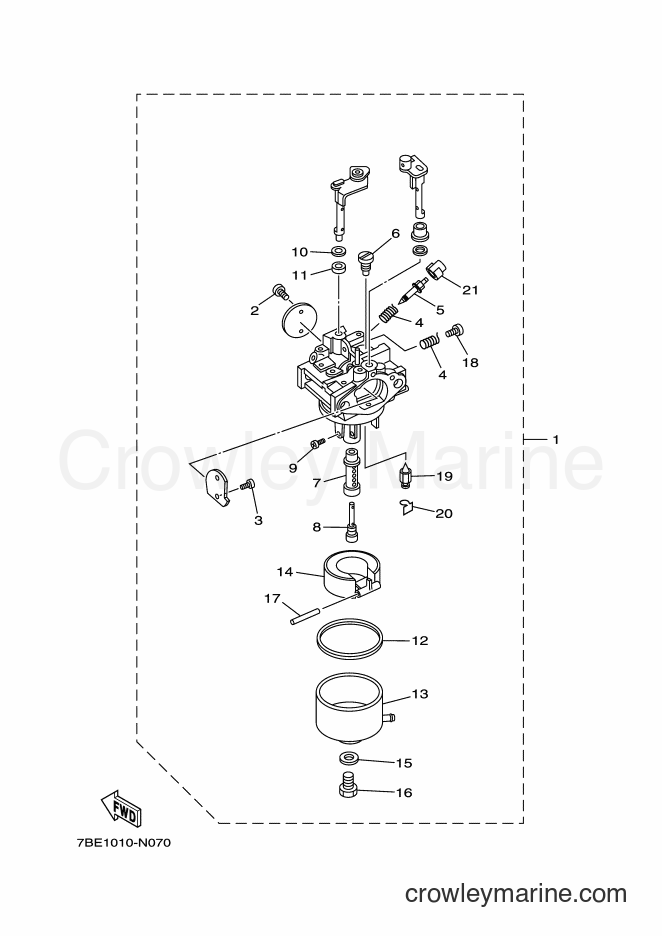 2015 Snowblower YT1280ED - YT1280ED (7BE1) [010] - CARBURETOR