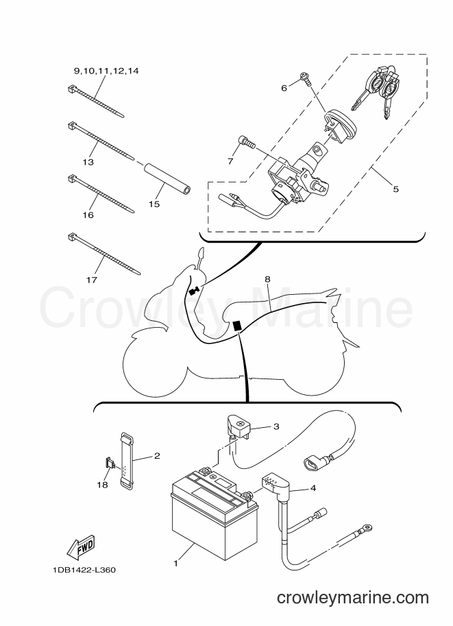 Yamaha Motors AT125FC (1DB2) [010] - ELECTRICAL 1