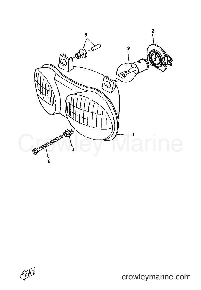 Yamaha Motors CW50RS (4VB2) [999] - HEADLIGHT