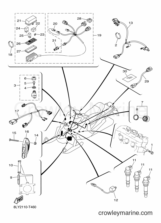 Yamaha Motors SRS10LL (8LY3) [010] - ELECTRICAL 1