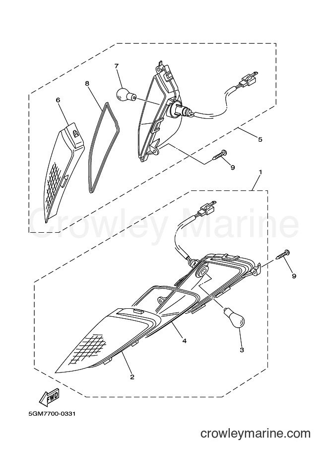 Yamaha Motors YP250 (5SJ6) [080] - FLASHER LIGHT