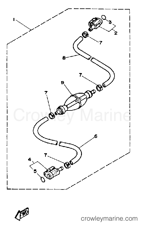 Yamaha Motors C115TLRQ - FUEL SYSTEM 2