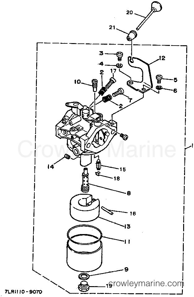 Yamaha Motors YG450D - CARBURETOR