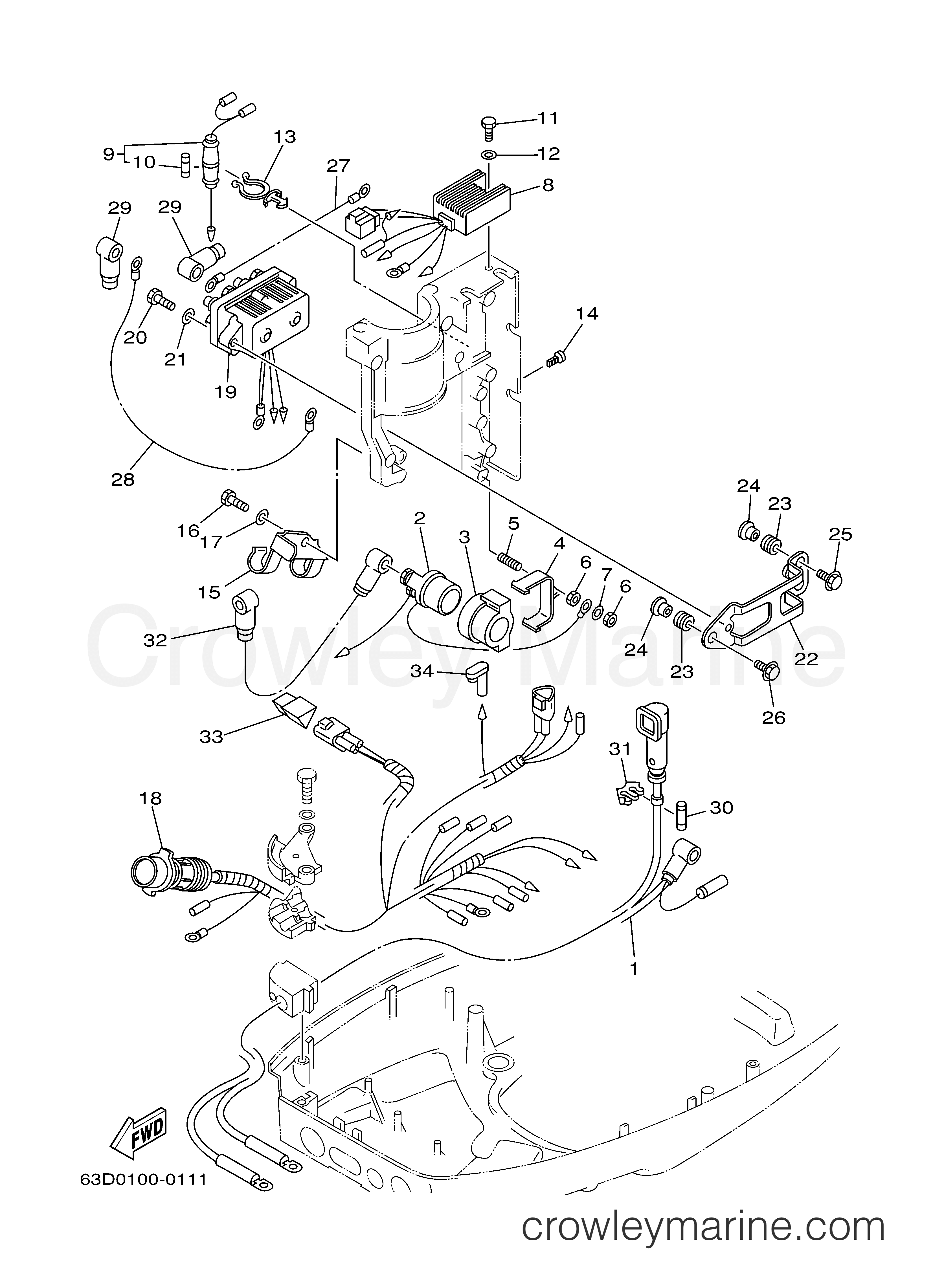 Yamaha Motors C40TLRY - ELECTRICAL 2
