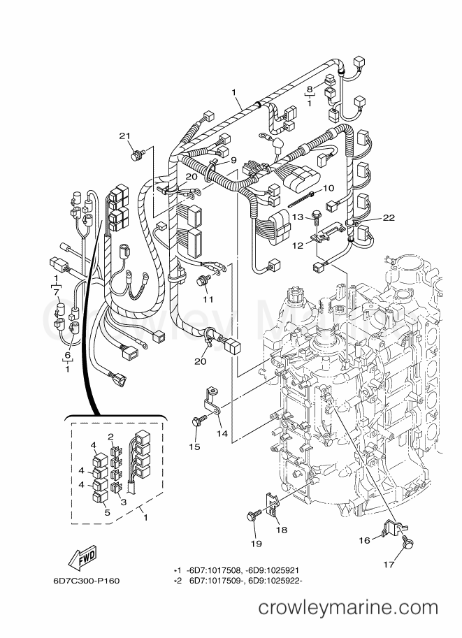Yamaha Motors F80BETX (6D7C) [170] - ELECTRICAL 3