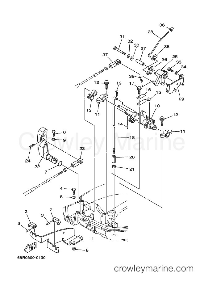 Yamaha Motors F8C (68T) [020] - CONTROL 2