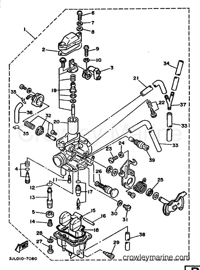 1994 Dirt Bike TW200E - TW200E (3LY2) [999] - CARBURETOR