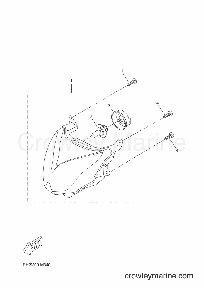 Yamaha Motors NS50 (1PH2) [010] - HEADLIGHT