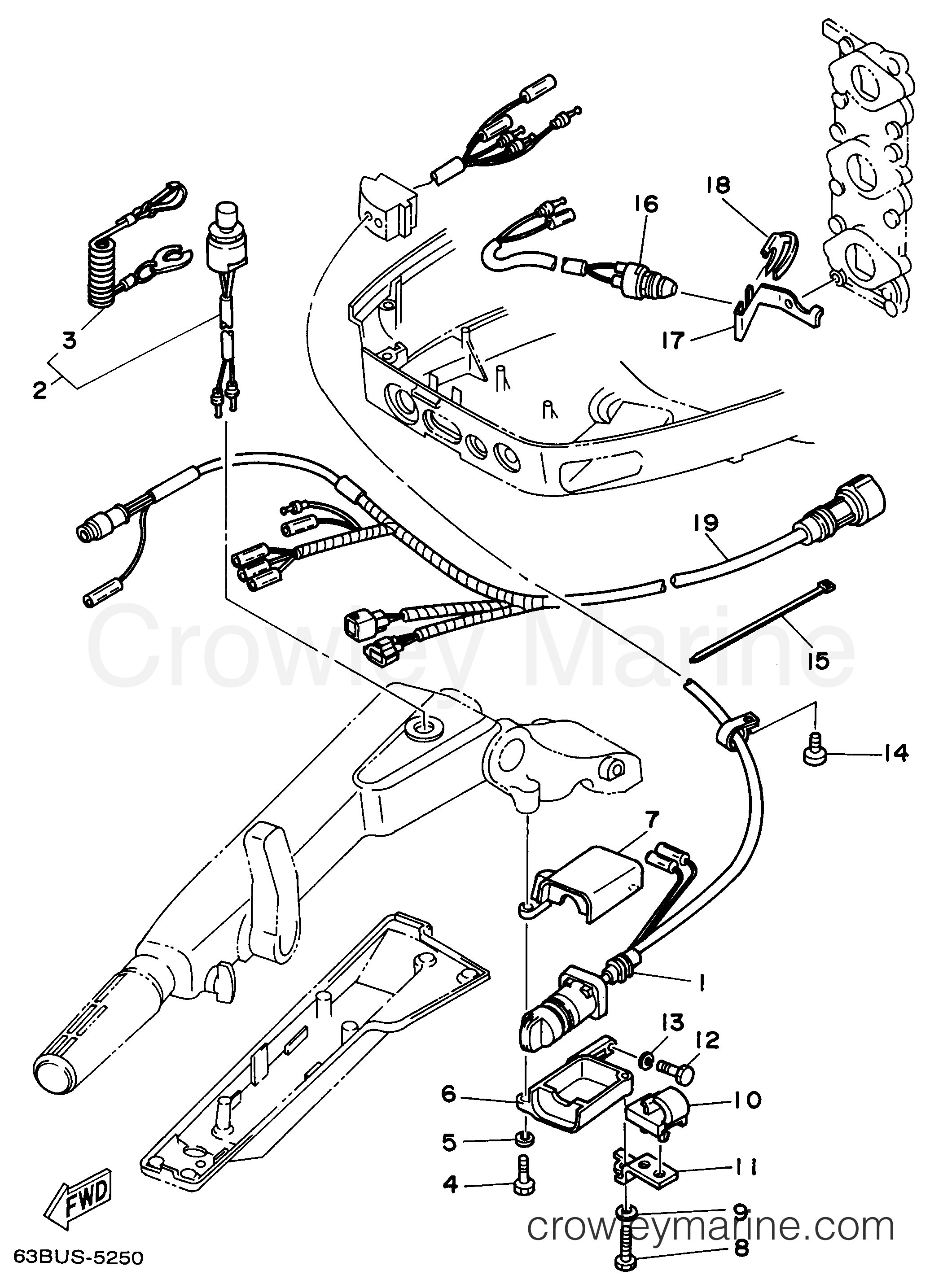 Yamaha Motors 40TLRU - ELECTRICAL 3 (TH)