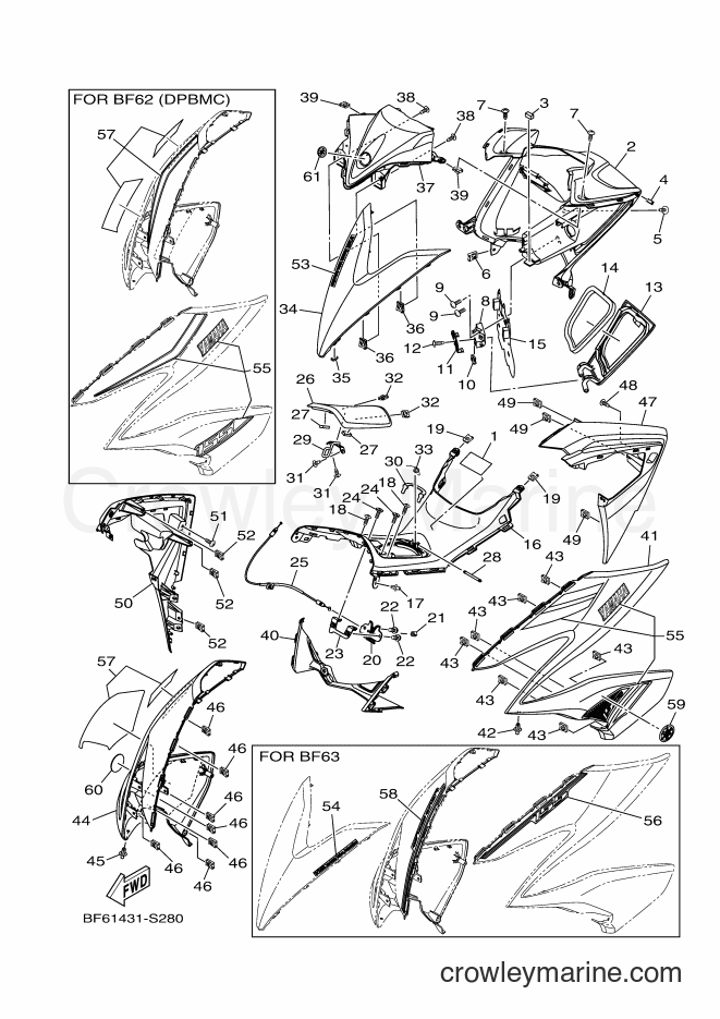 2017 Street Bike GDR155 - GDR155 (BF61) [010] - LEG SHIELD
