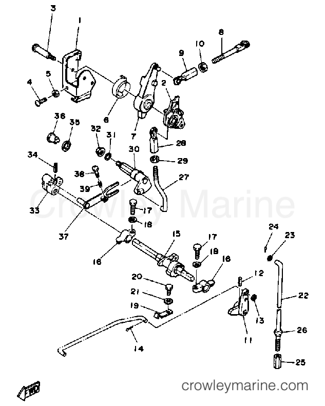 Yamaha Motors 30MLHQ - CONTROL ENGINE