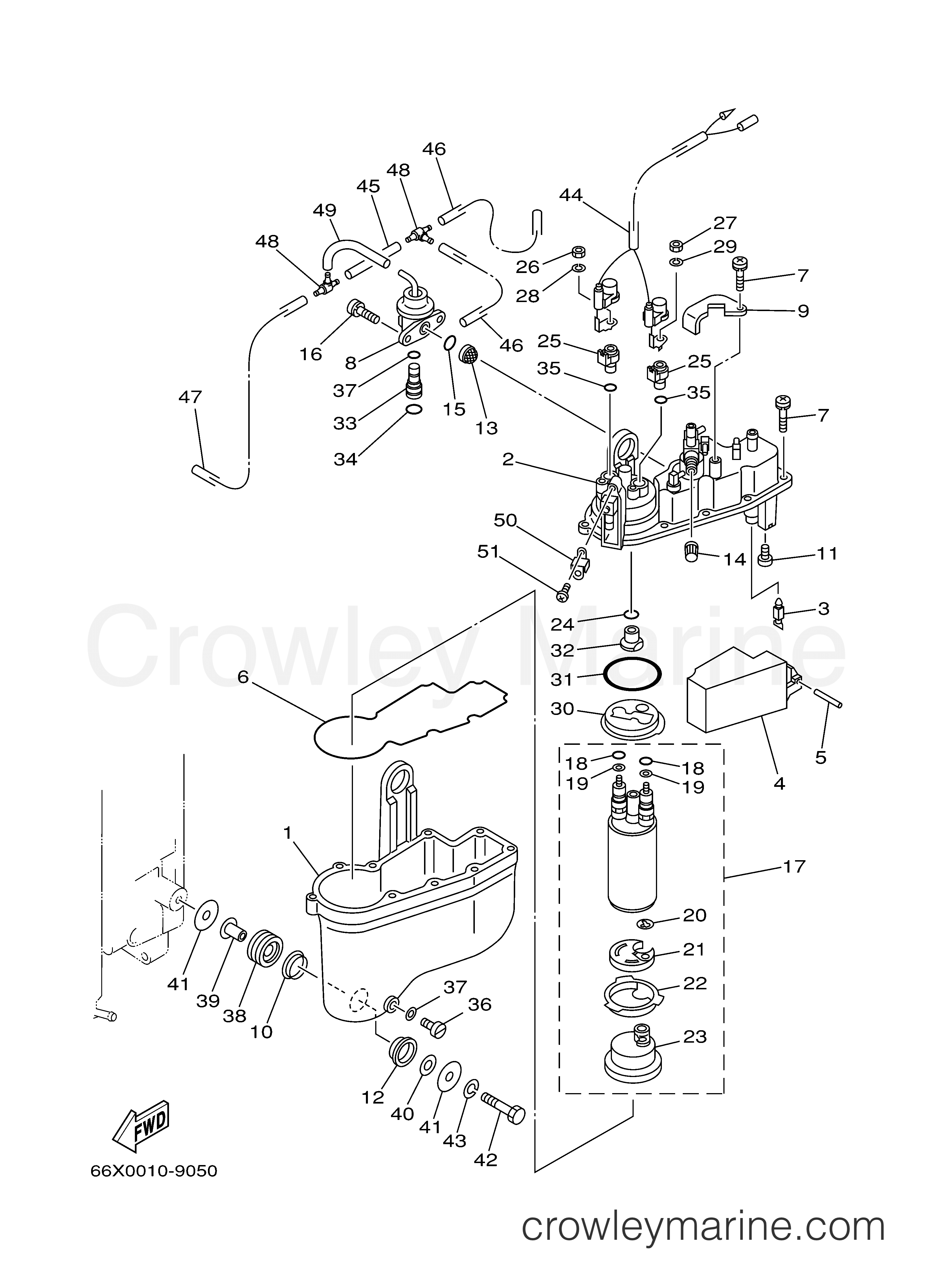 Yamaha Motors VX200TLRY - FUEL INJECTION PUMP