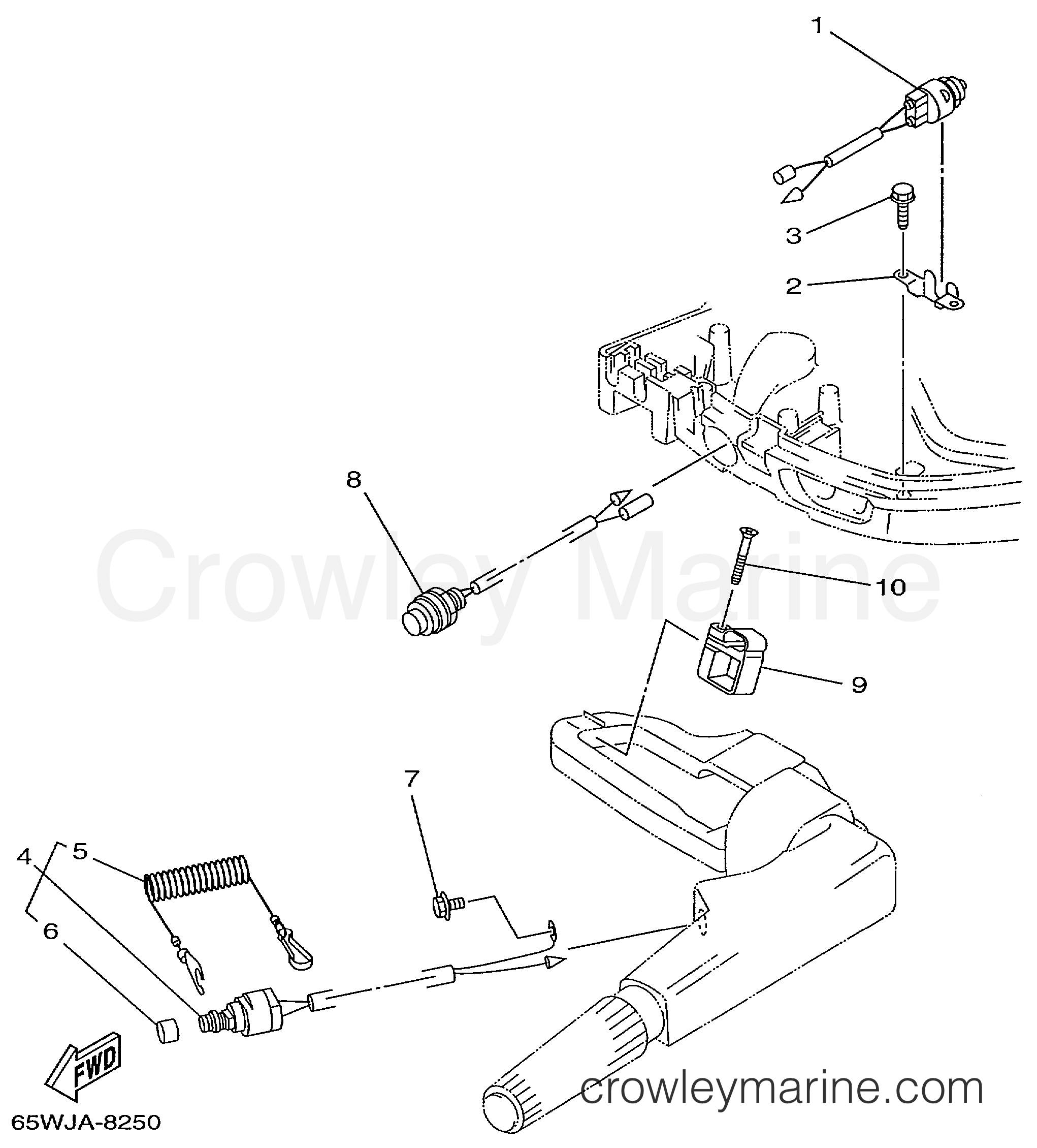 Yamaha Motors F25MLHX - ELECTRICAL 3 MH EH