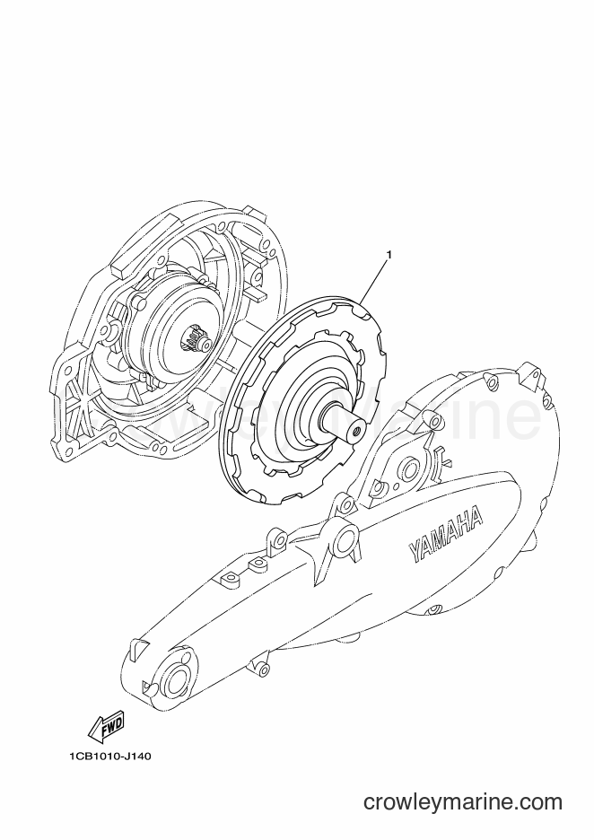 Yamaha Motors ED06 (1CB7) [010] - GENERATOR