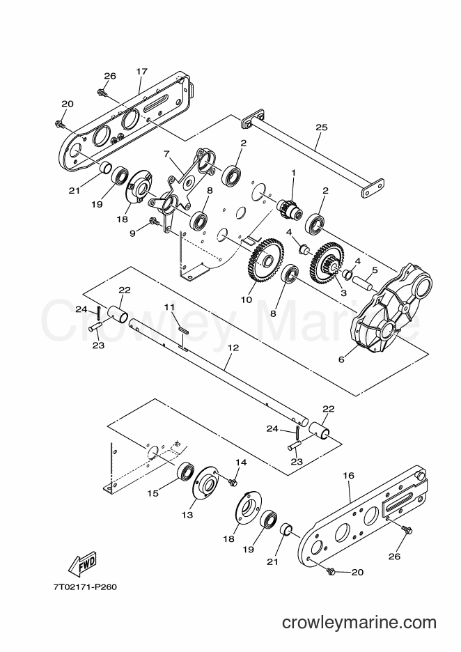 2017 Snowblower YT660 - YT660 (7T02) [010] - TRANSMISSION 2