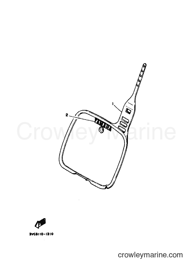 1992 Dirt Bike RT180 - RT180 (4BN2) [010] - COWLING 1
