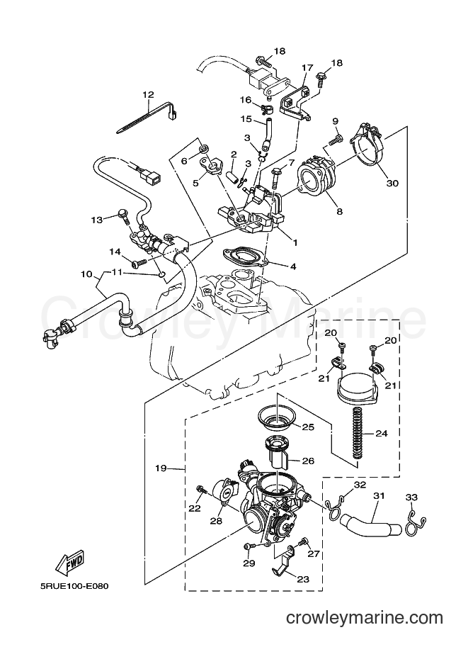 Yamaha Motors YP400 (5RUK) [050] - INTAKE