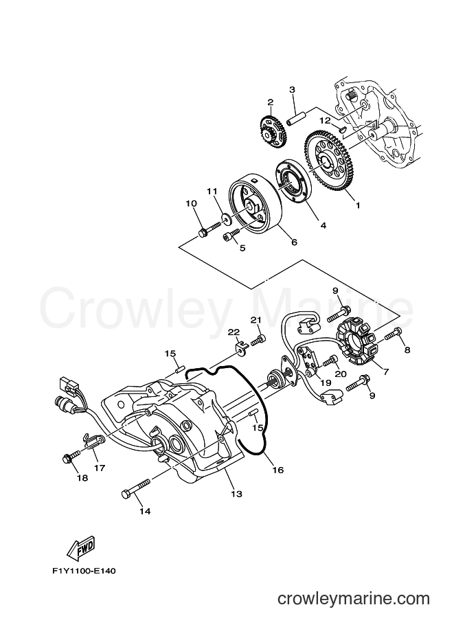 Yamaha Motors FX1000-E (F1Y5) [010] - GENERATOR