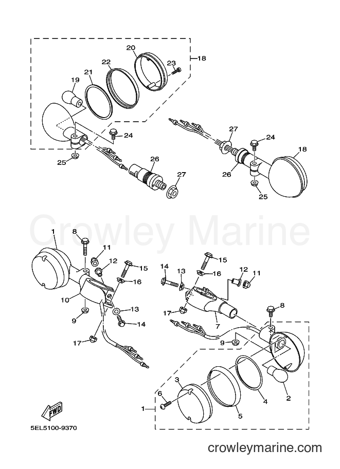 1999 Cruiser XVS1100 - XVS1100 (5EL7) [010] - FLASHER LIGHT