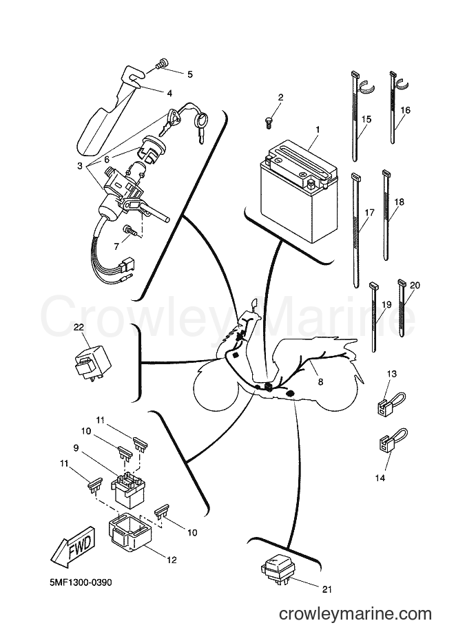 Yamaha Motors XN150 (5PR2) [010] - ELECTRICAL 2