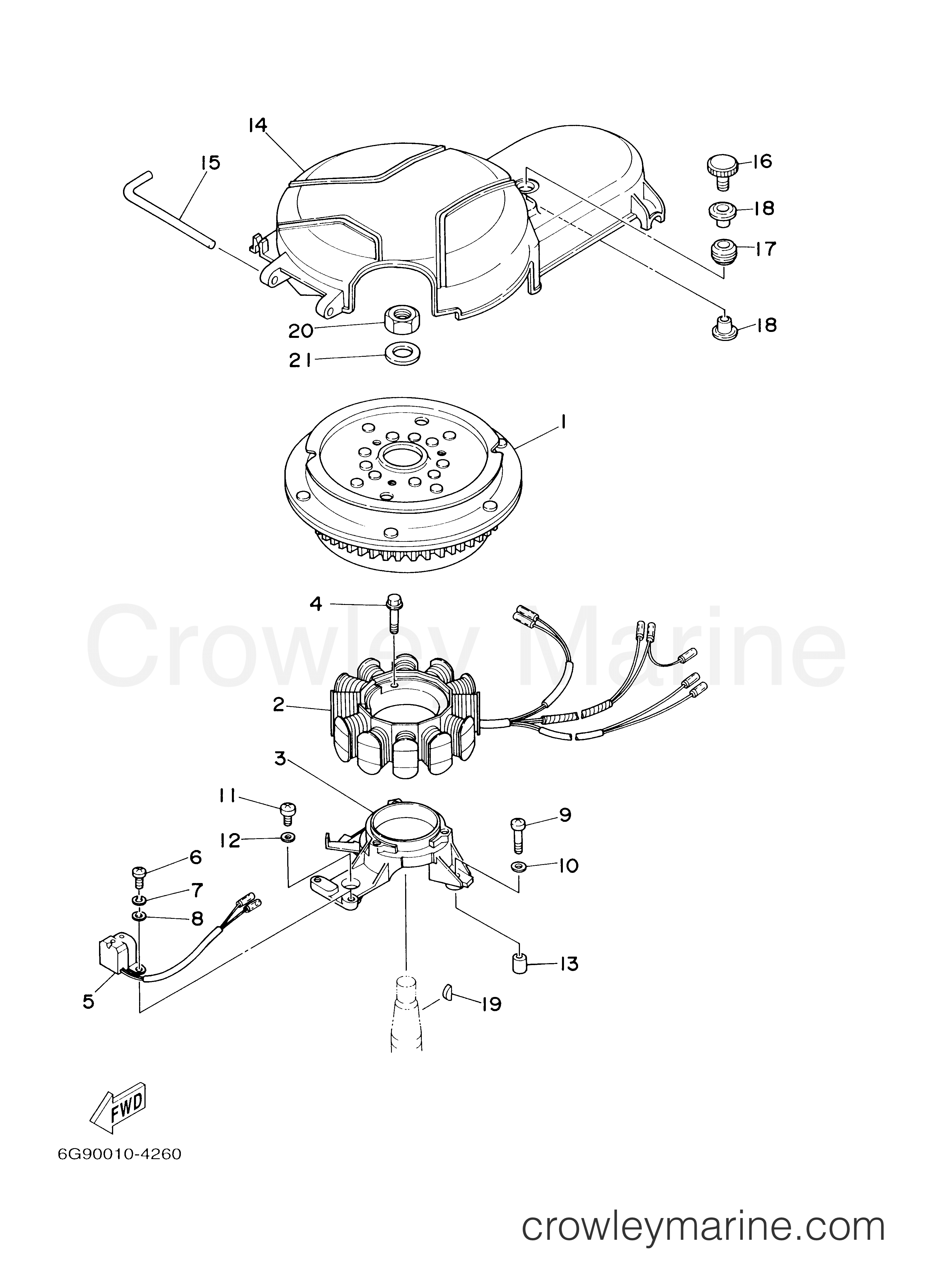 Yamaha Motors F9.9MLHX - GENERATOR