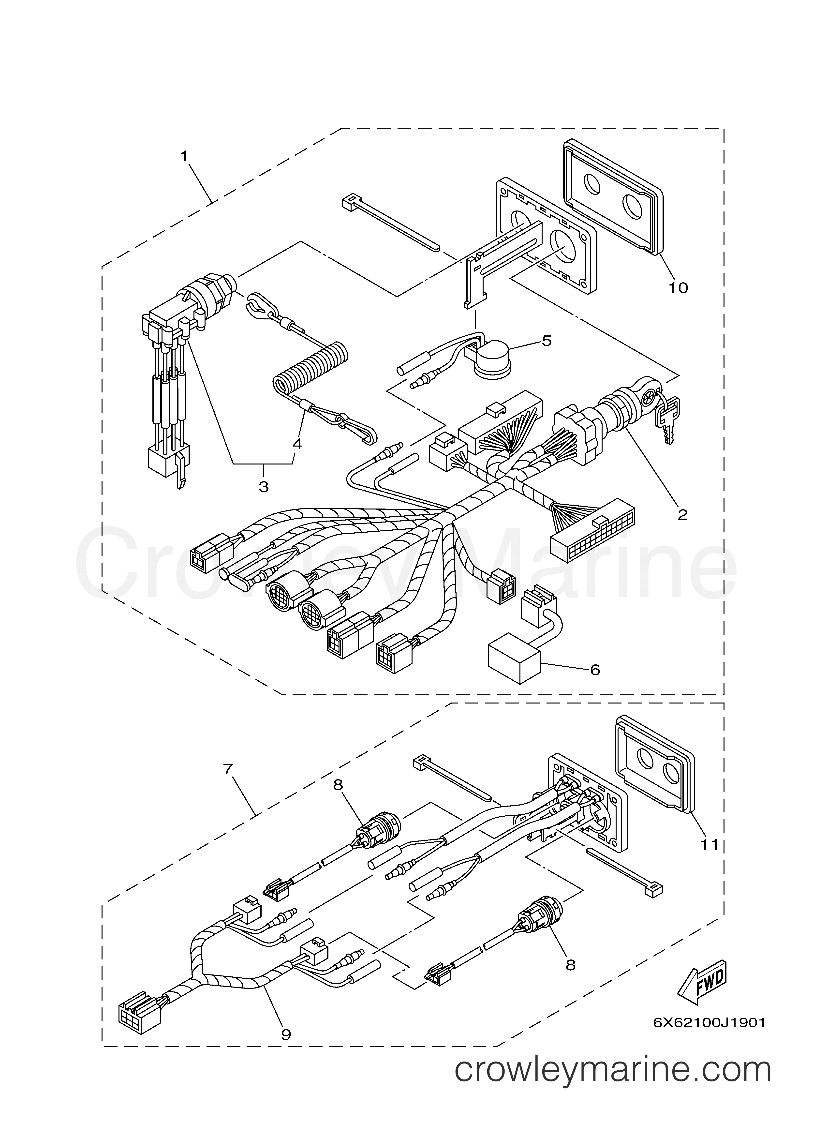 SWITCH PANEL TWIN (MAIN) - Various Years Rigging Command Link Command ...