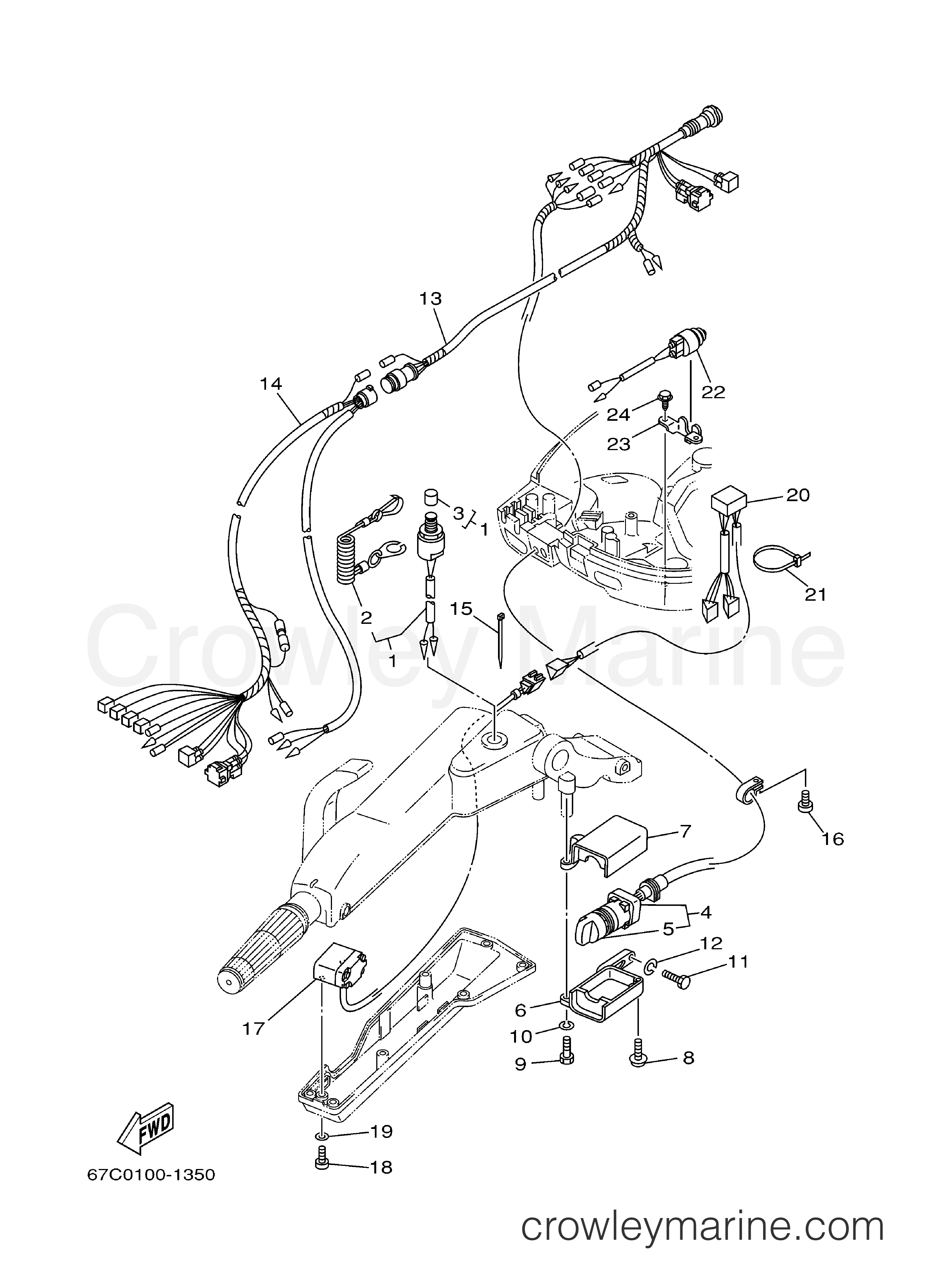 Yamaha Motors F40MLHZ - OPTIONAL PARTS FOR TR