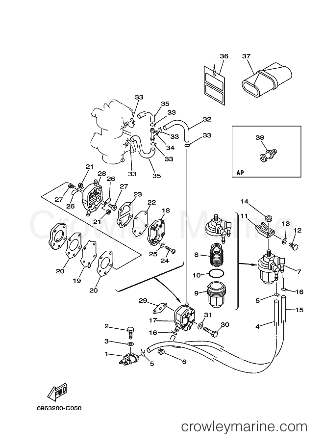 Yamaha Motors 55BEDS (6976) [110] - FUEL