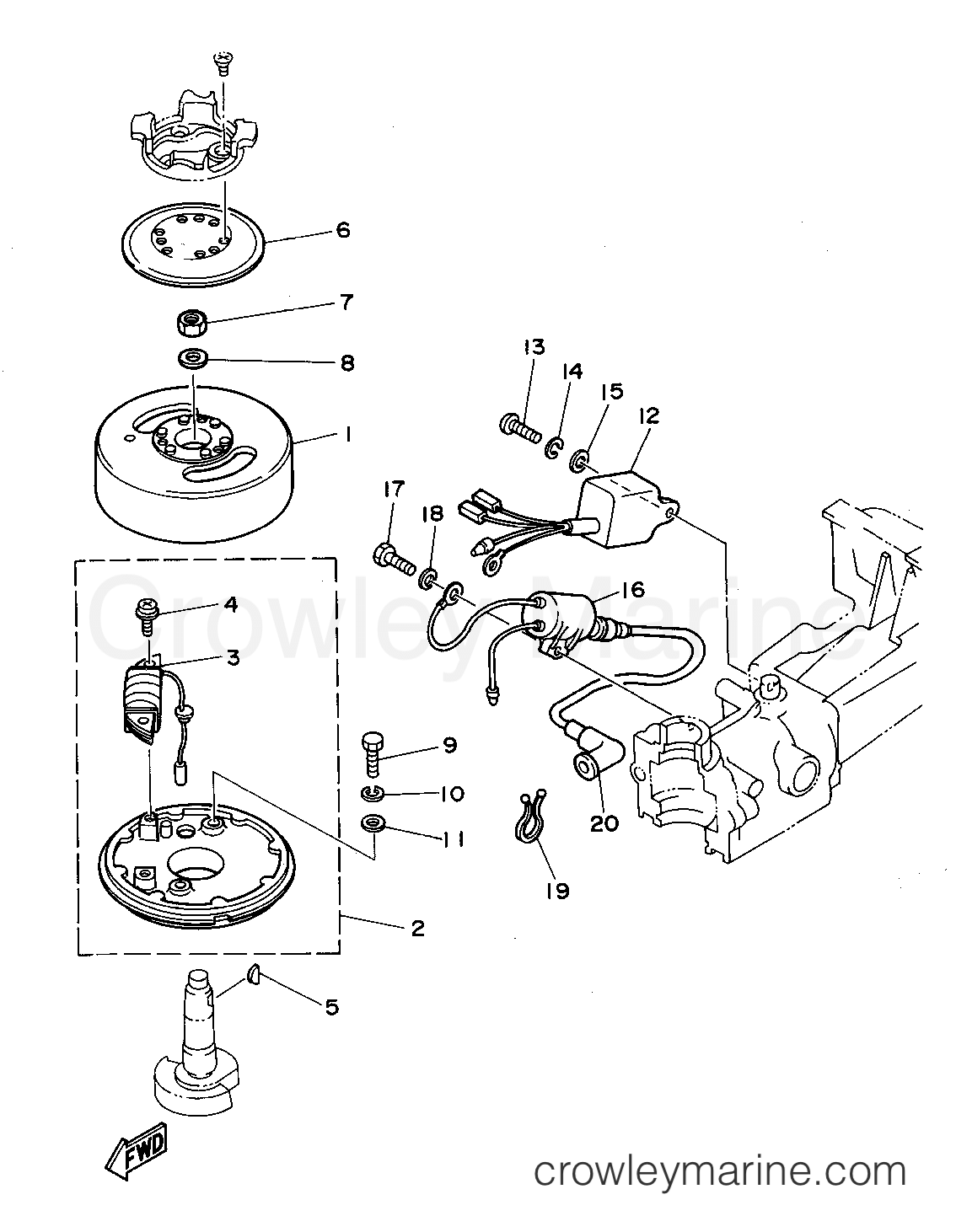 Yamaha Motors 2MSHT - GENERATOR