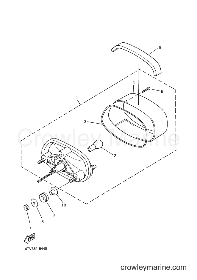Yamaha Motors YZF600R (4WD5) [010] - TAILLIGHT