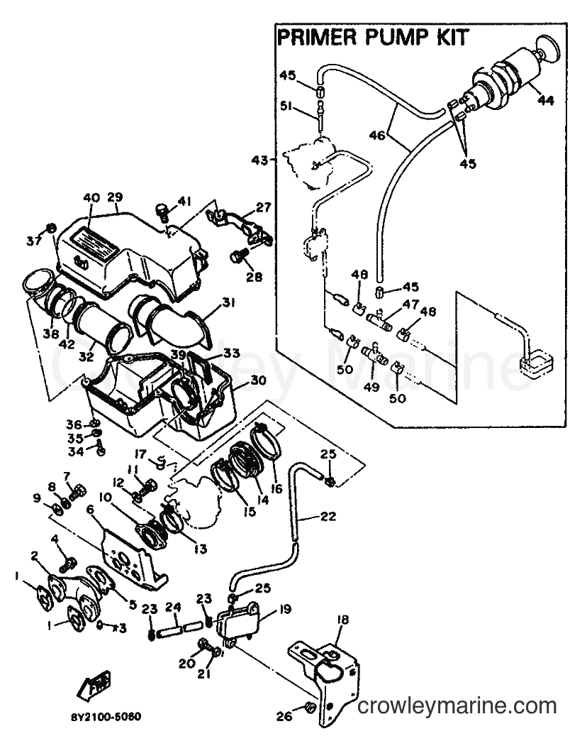 Yamaha Motors ET340PL (83F) [999] - INTAKE