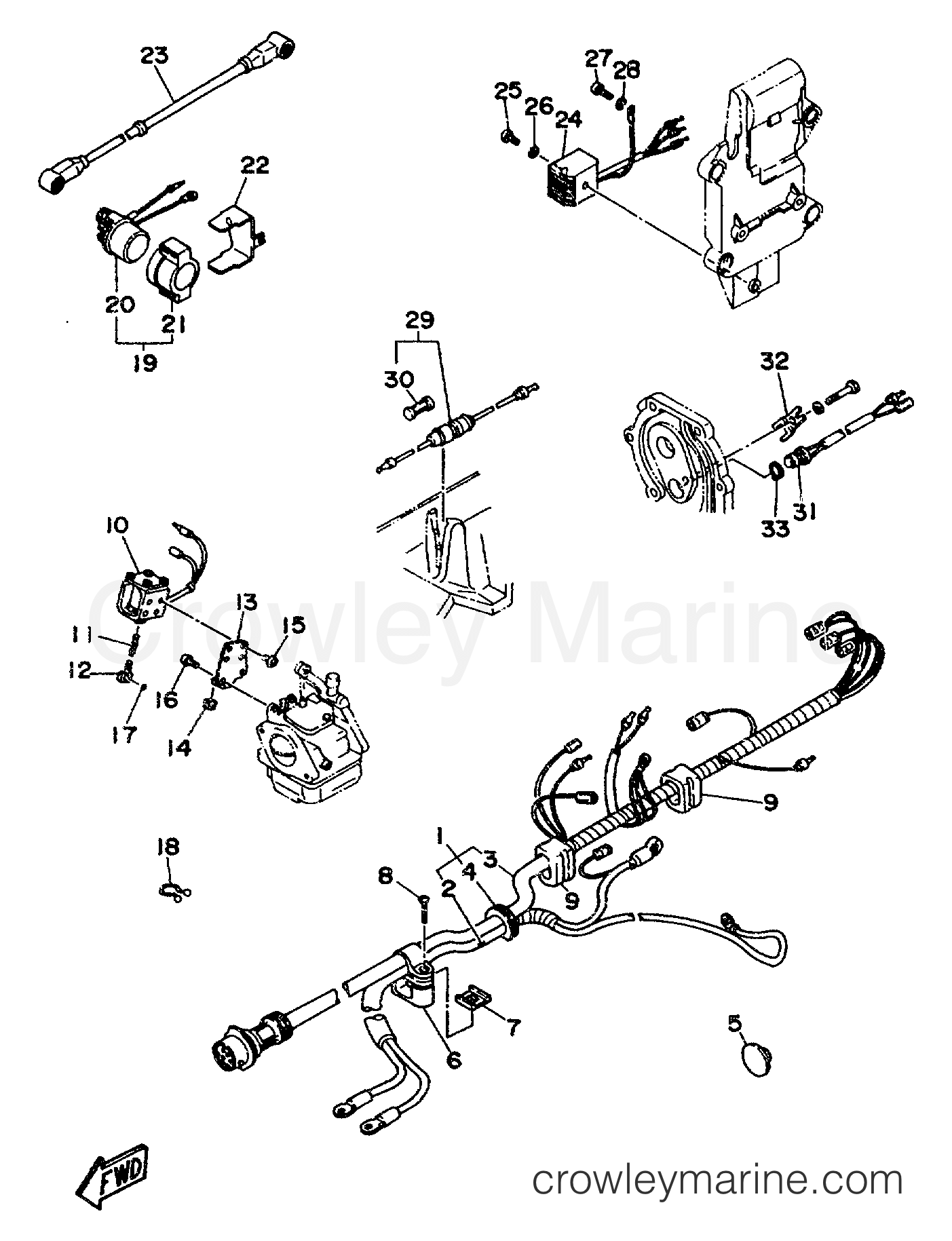 Yamaha Motors C30MLHS - ELECTRICAL 2 (C30ER)
