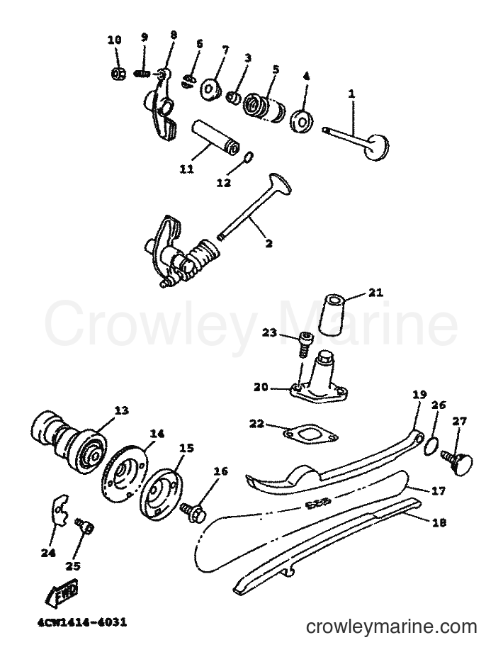 1999 Scooter XC125TR - XC125TR (4THF) [010] - VALVE