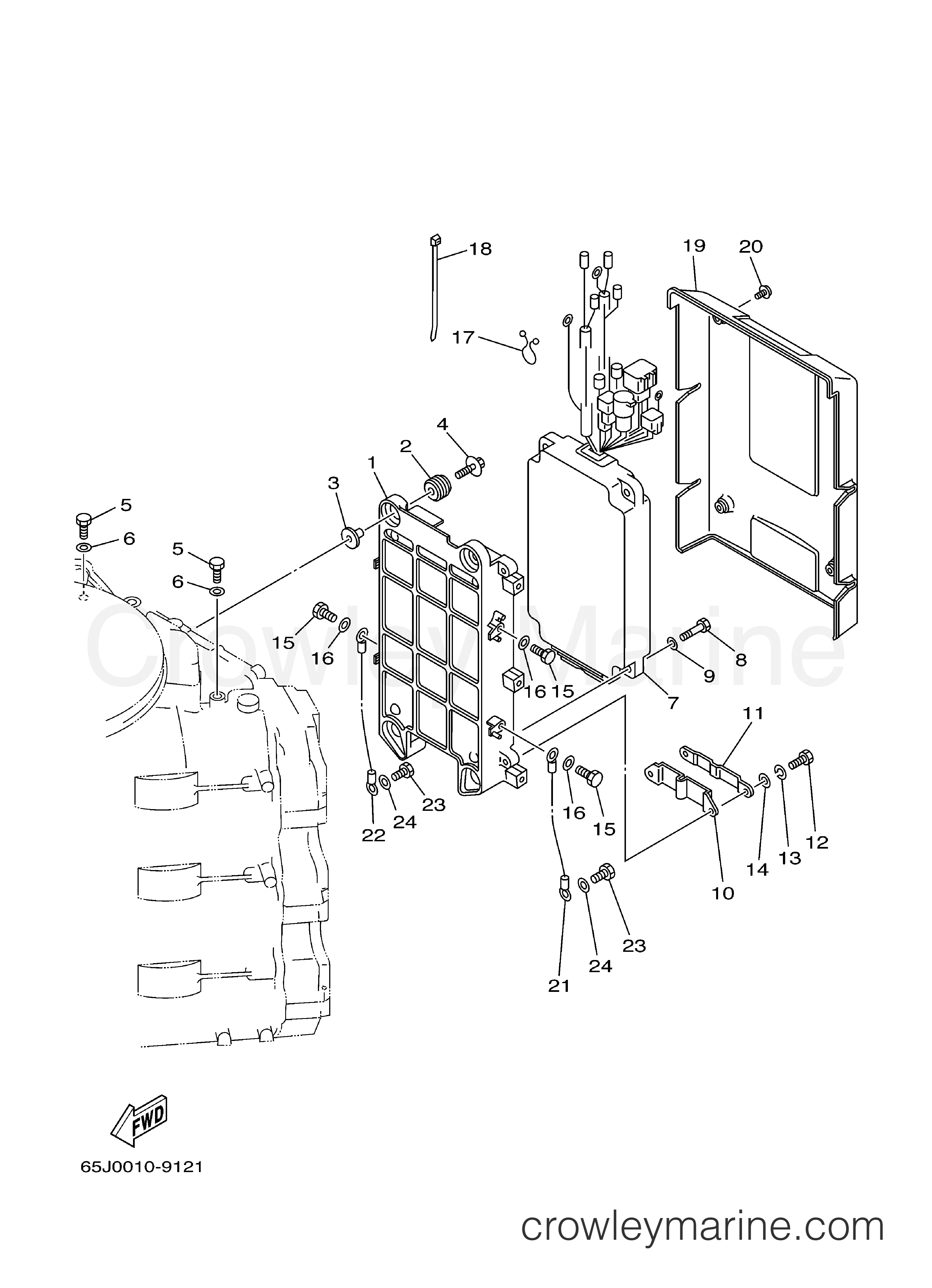 Yamaha Motors VX225TLRC - ELECTRICAL 1