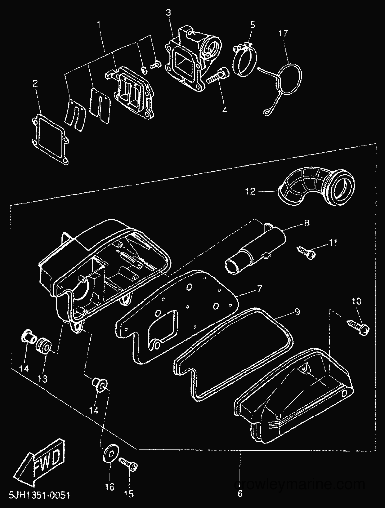 Yamaha Motors CW50 (5MN1) [020] - INTAKE
