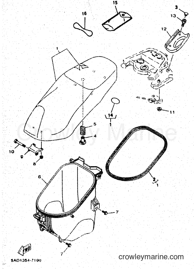 1997 Scooter YN50 - YN50 (5BX2) [010] - SEAT