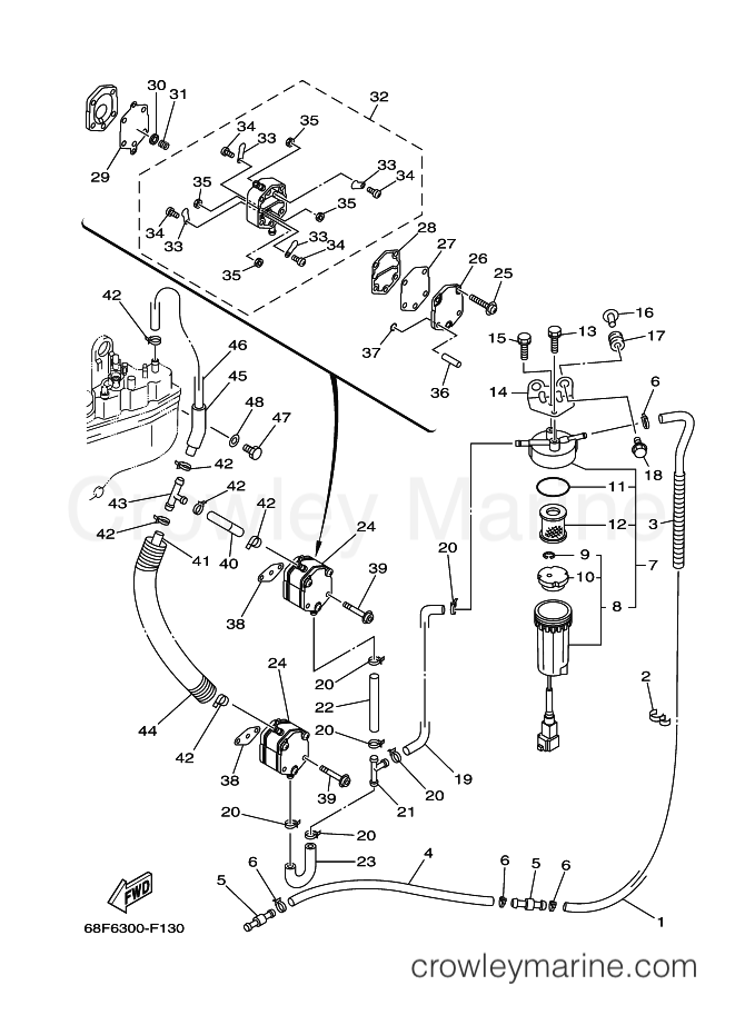 Yamaha Motors Z175HETOL (68MG) [020] - FUEL