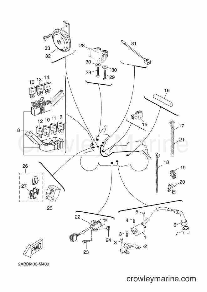 Yamaha Motors YP125RA (2ABD) [020] - ELECTRICAL 2