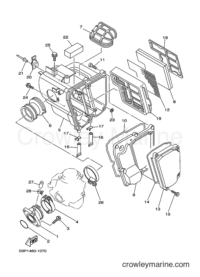 2004 Street Bike SX-4 - SX-4 (5BP2) [010] - INTAKE