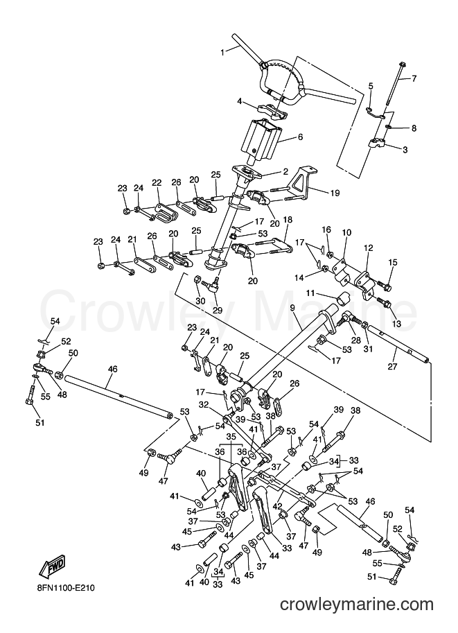Yamaha Motors VK10D (8GS2) [030] - STEERING