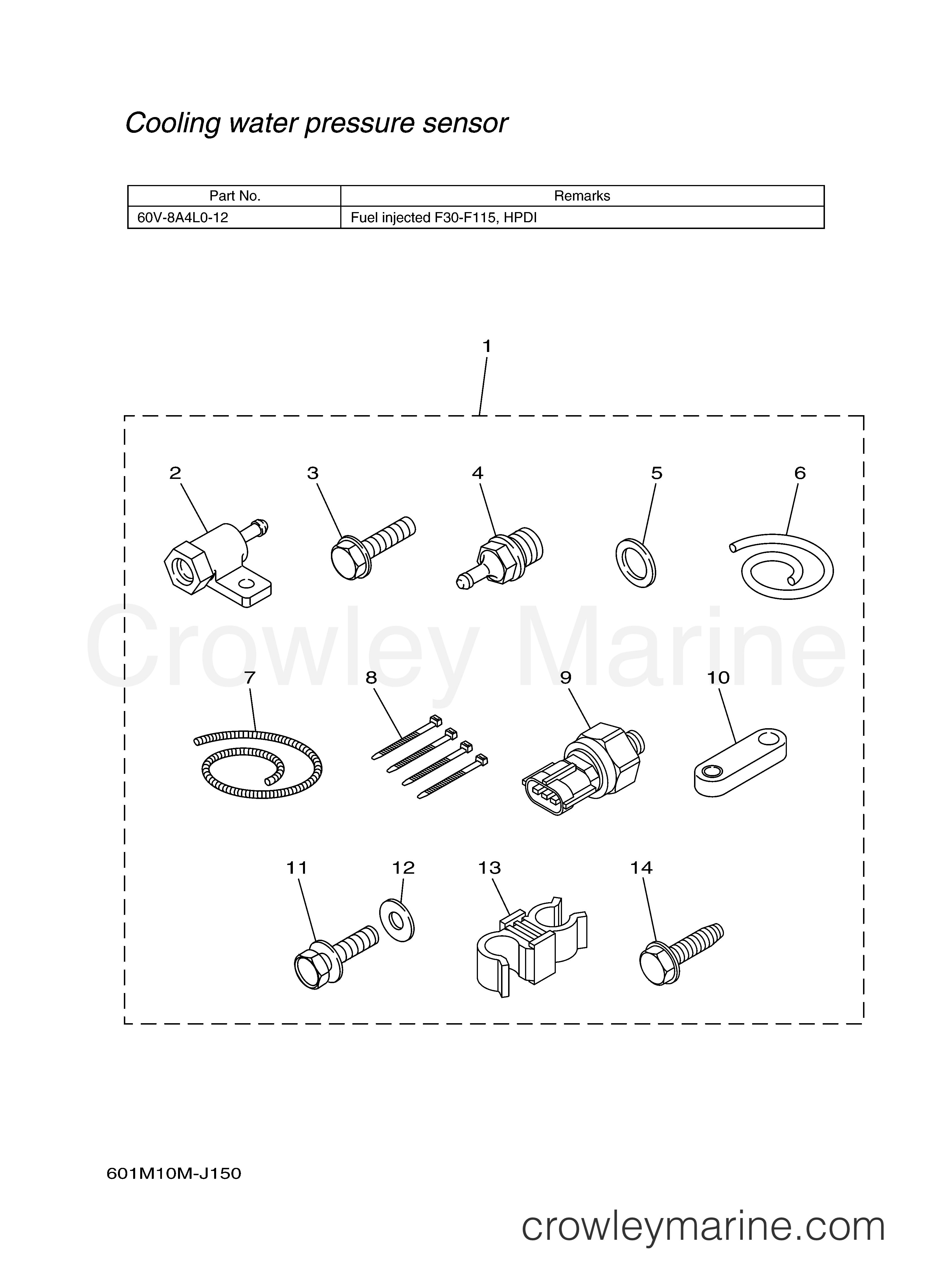 Yamaha Motors Command Link Plus 2010 - COMMAND LINK ALTERNATE SENSORS 2