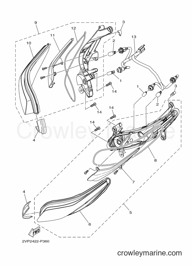 Yamaha Motors T115FSEC (2VP3) [010] - FLASHER LIGHT