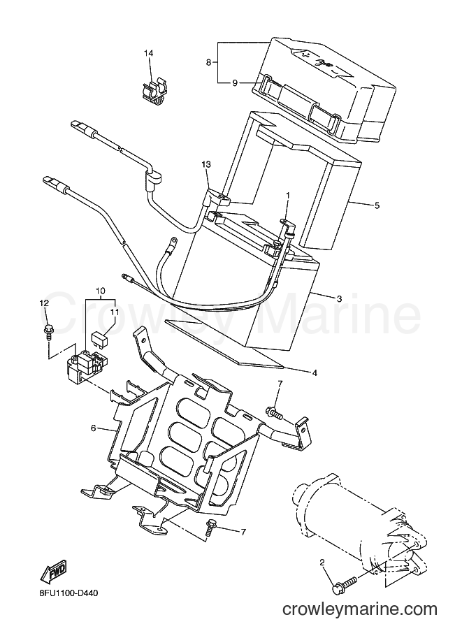 Yamaha Motors RX10 (8FU1) [020] - ELECTRICAL 2