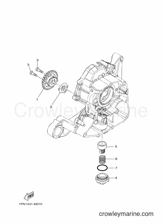 2016 Scooter MW125A - MW125A (2CMP) [050] - OIL PUMP