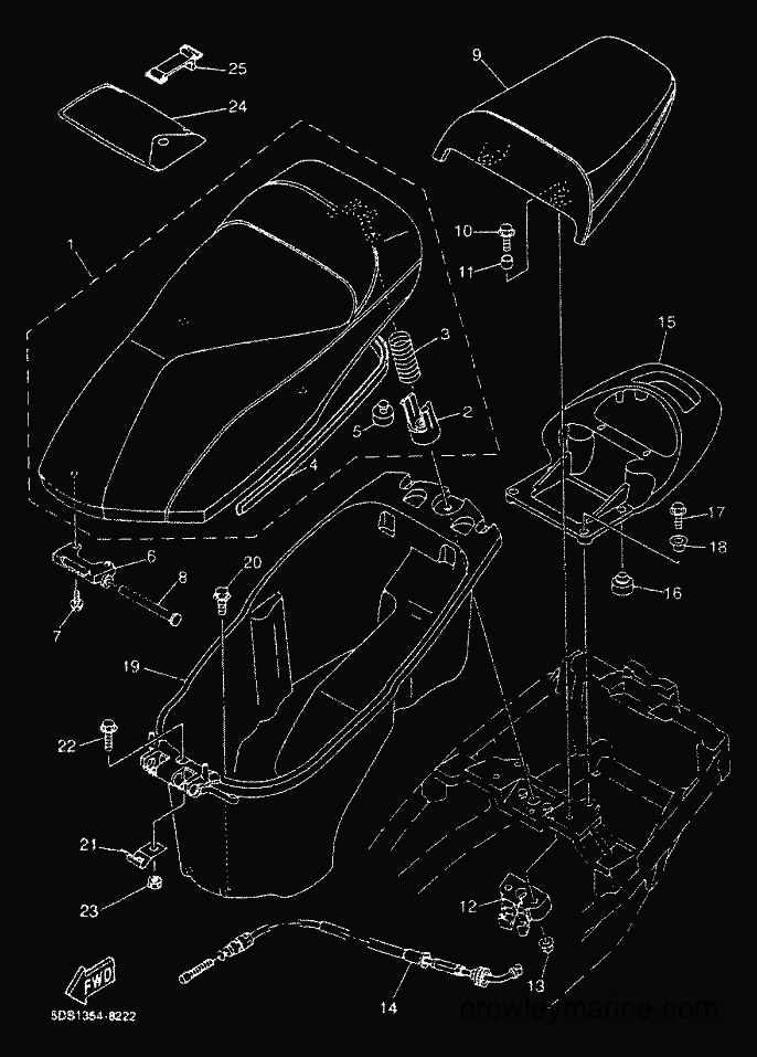 2000 Scooter YP125E - YP125E (5DSK) [010] - SEAT