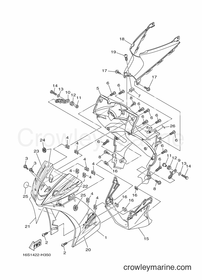 2009 Scooter T110LE - T110LE (16S2) [010] - LEG SHIELD
